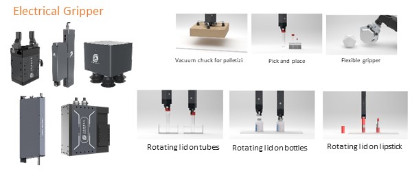 Electrical Gripper,Vacuum chuck for palletizing,Pick and place，Flexible gripper